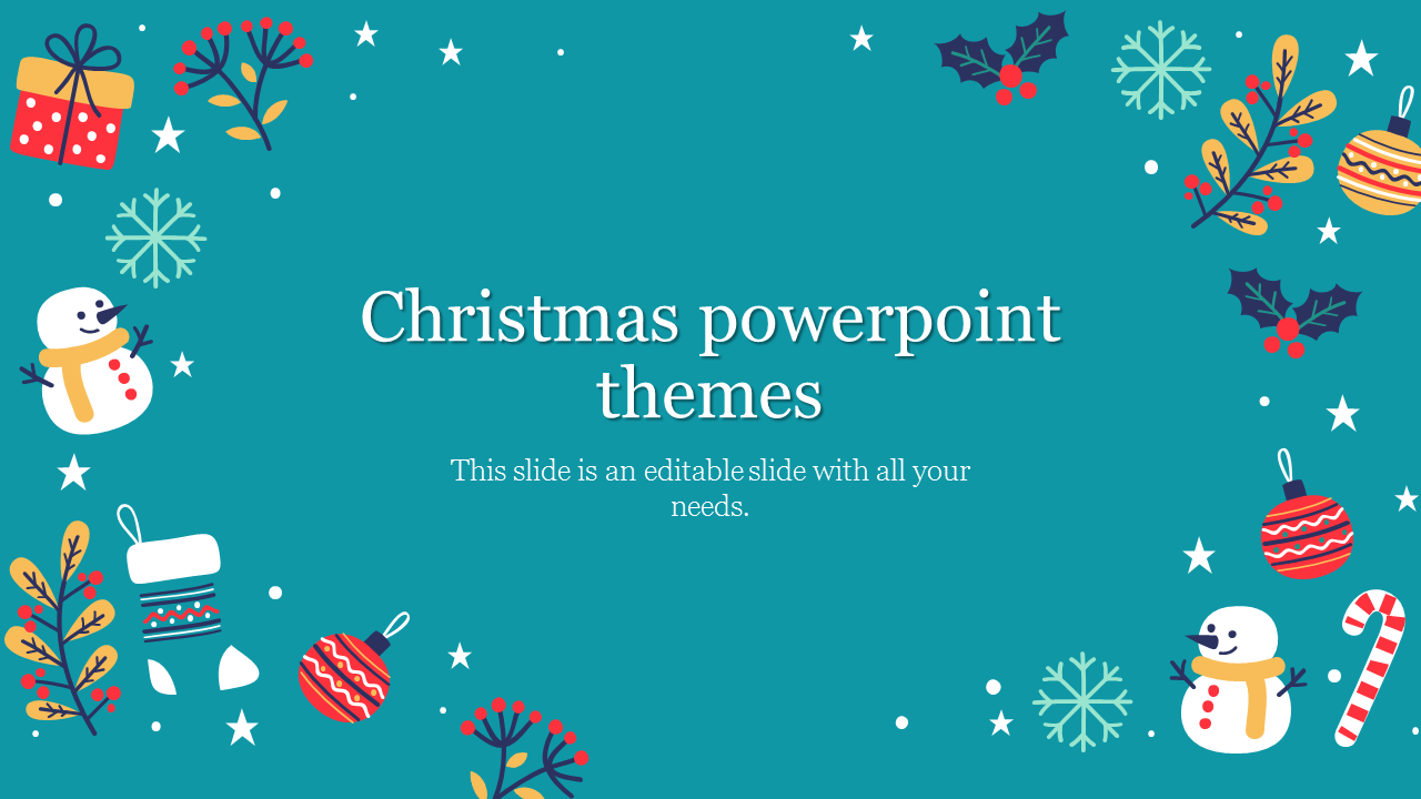 christmas powerpoint themes free download
